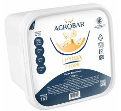 Изображение Пюре груша свежемороженое Агробар, 1 кг